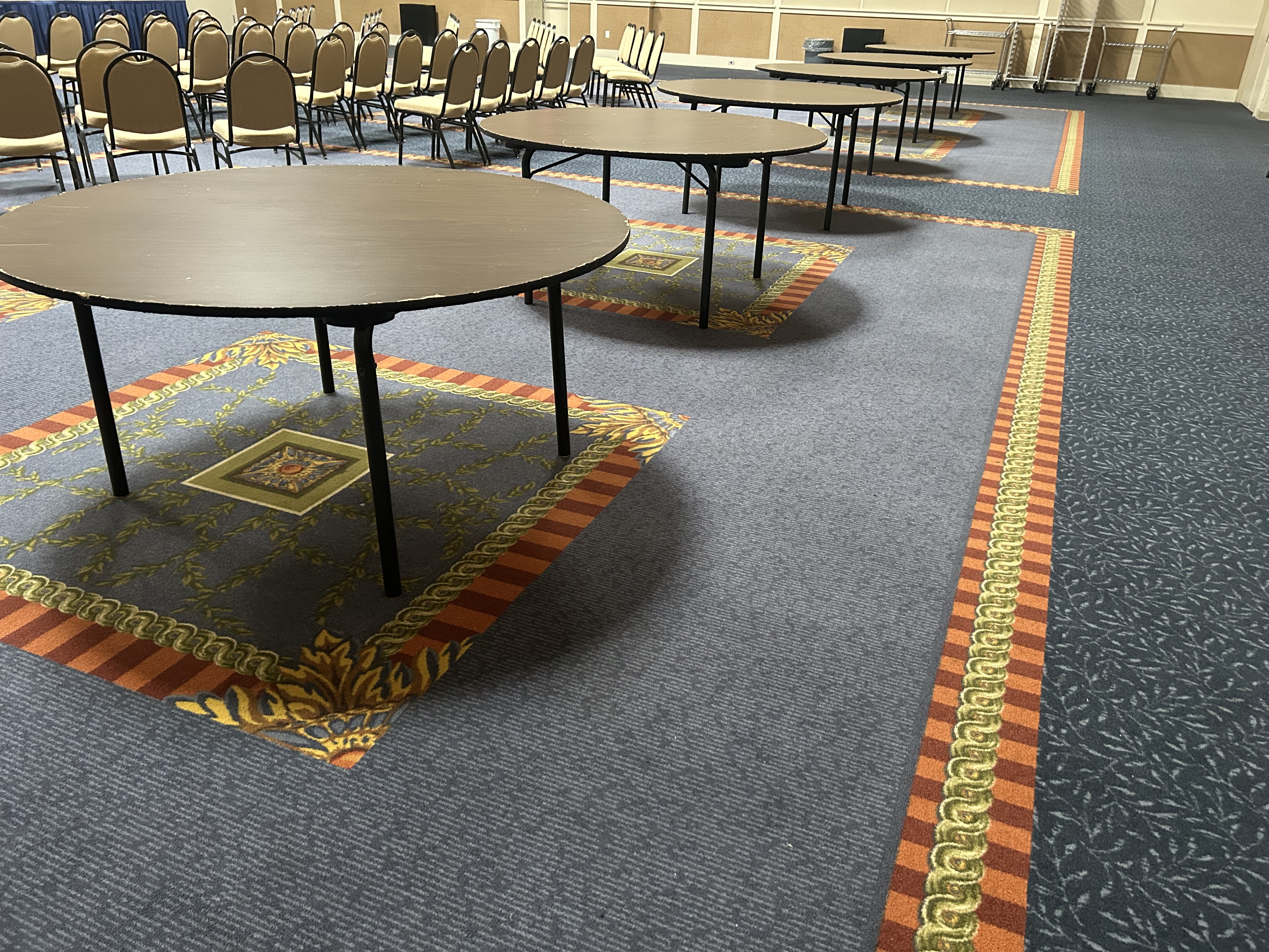 Event Space Setup and Carpet Care
