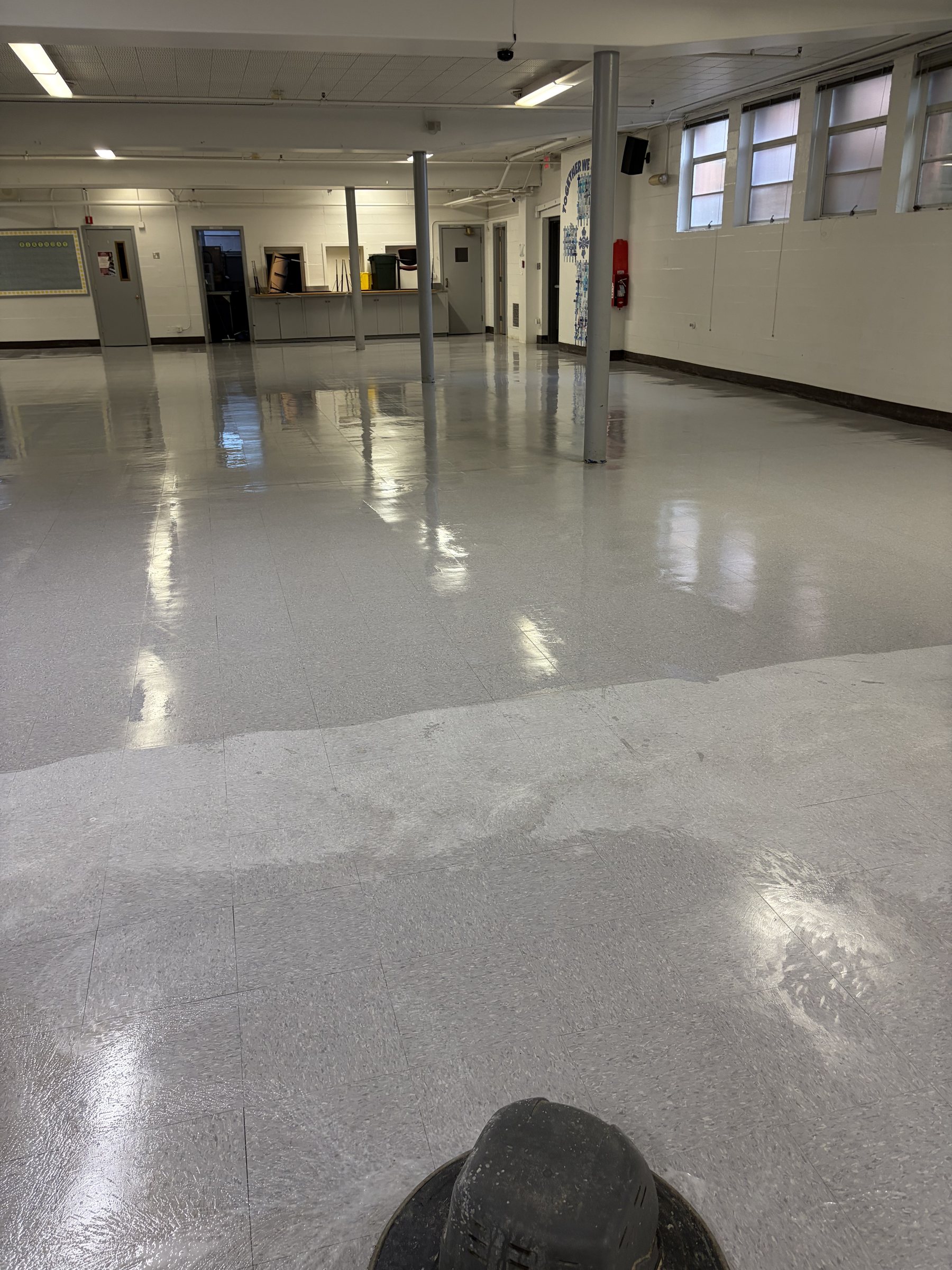 Corridor Strip Refinish